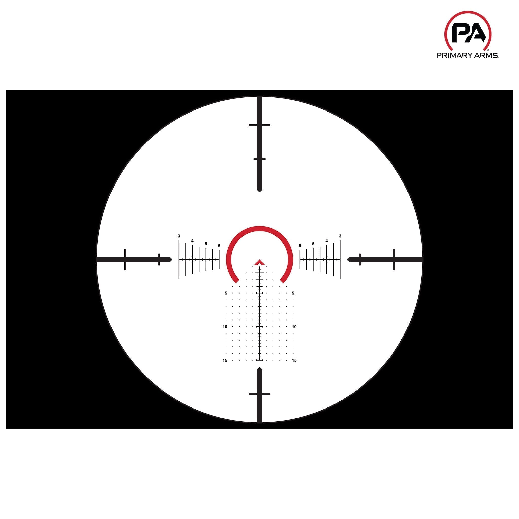 Primary Arms Compact PLxC 1-8x24 FFP Riflescope - ACSS Griffin MIL M8 Reticle - Black Rifle Scope Primary Arms 