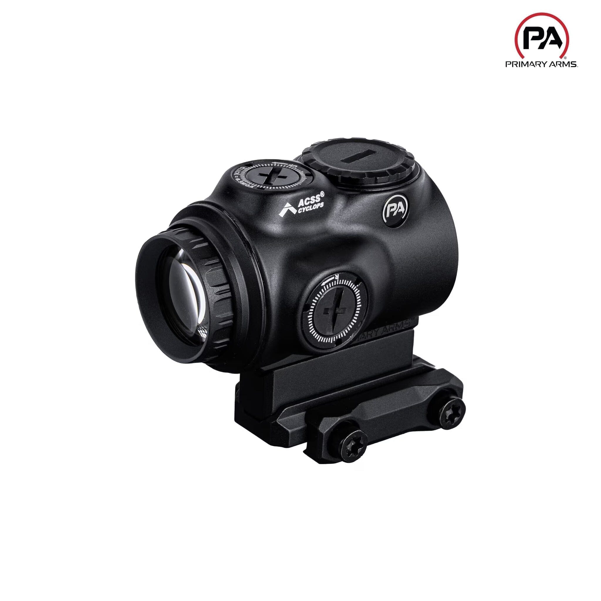 Primary Arms GLx 1X MicroPrism Scope Green Illuminated ACSS Cyclops Reticle – 710072 MicroPrism Scope Primary Arms 