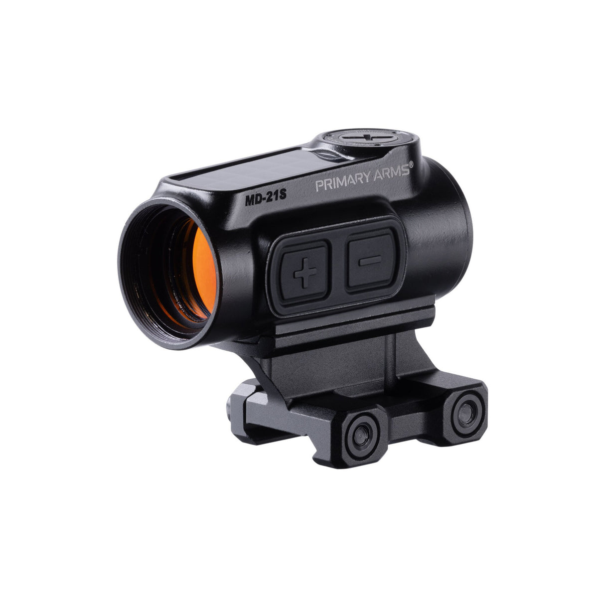 Primary Arms GLx MD-21S red dot sight, 2 MOA dot, Solar AutoLive with motion-activated illumination