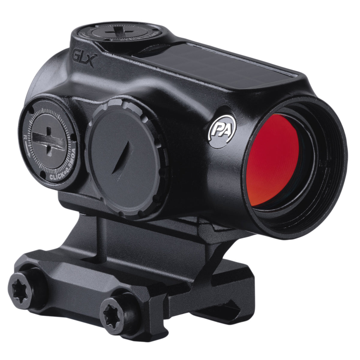 Primary Arms GLx MD-21S red dot sight, ACSS CQB reticle, Solar AutoLive in a 21mm objective housing