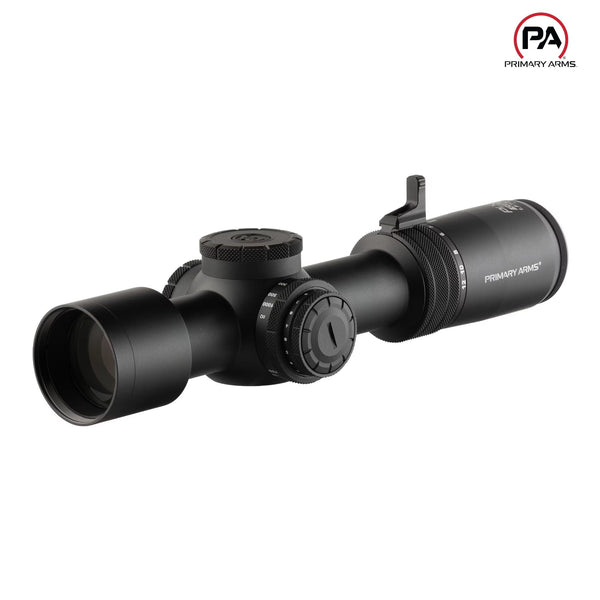 Primary Arms PLxC 1.5-12x36 with an RDB illuminated ACSS Raptor 5.56/.308 Yard Gen II first focal plane reticle