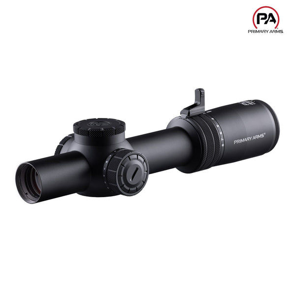 Primary Arms PLxC 1-8x24 LPVO with an RDB illuminated first focal plane ACSS Griffin MIL G2 reticle