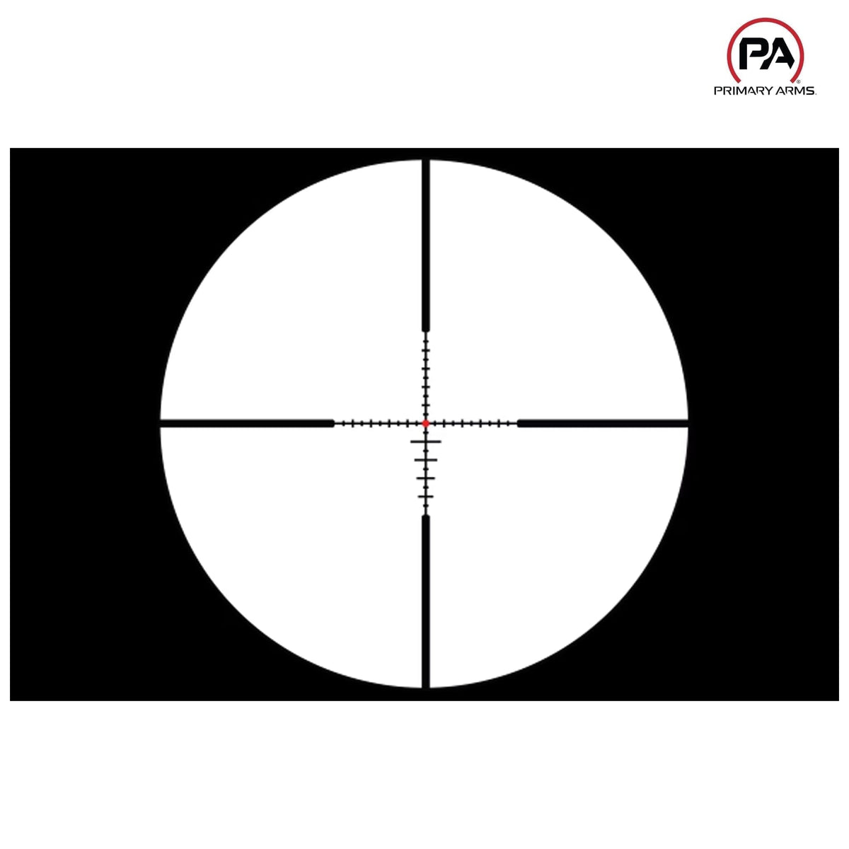Primary Arms PLxC 1-8x24 LPVO, SFP illuminated ACSS Nova Fibre Wire reticle as a low power variable optic for the AR-15