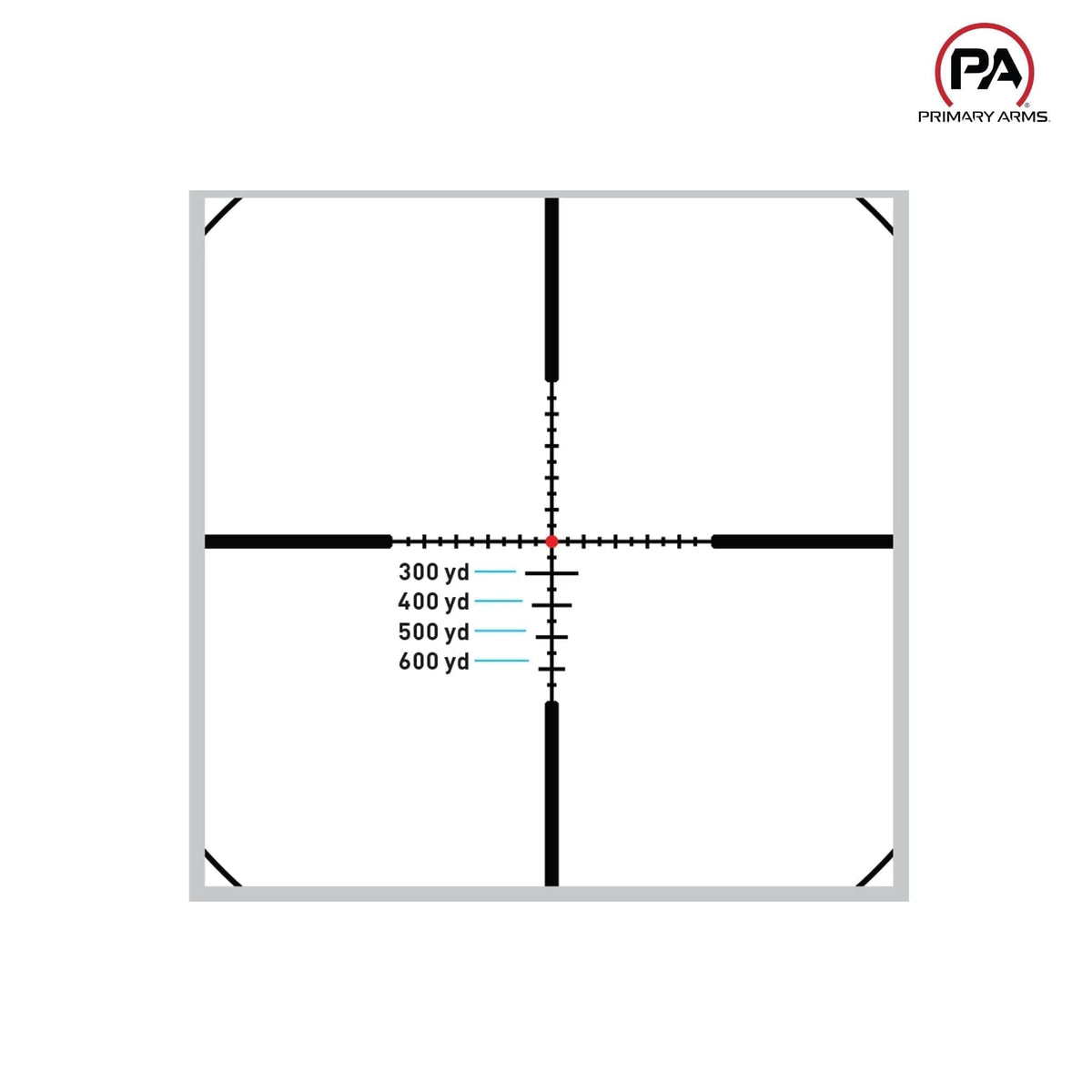 Primary Arms PLxC 1-8x24 LPVO, SFP illuminated ACSS Nova Fibre Wire reticle for carbine and DMR builds