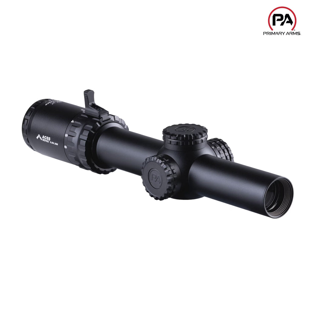Primary Arms SLx 1-6x24 Gen IV LPVO Rifle Scope SFP Red Illuminated ACSS Nova Fiber Wire Reticle – 610183 Rifle Scope Primary Arms 