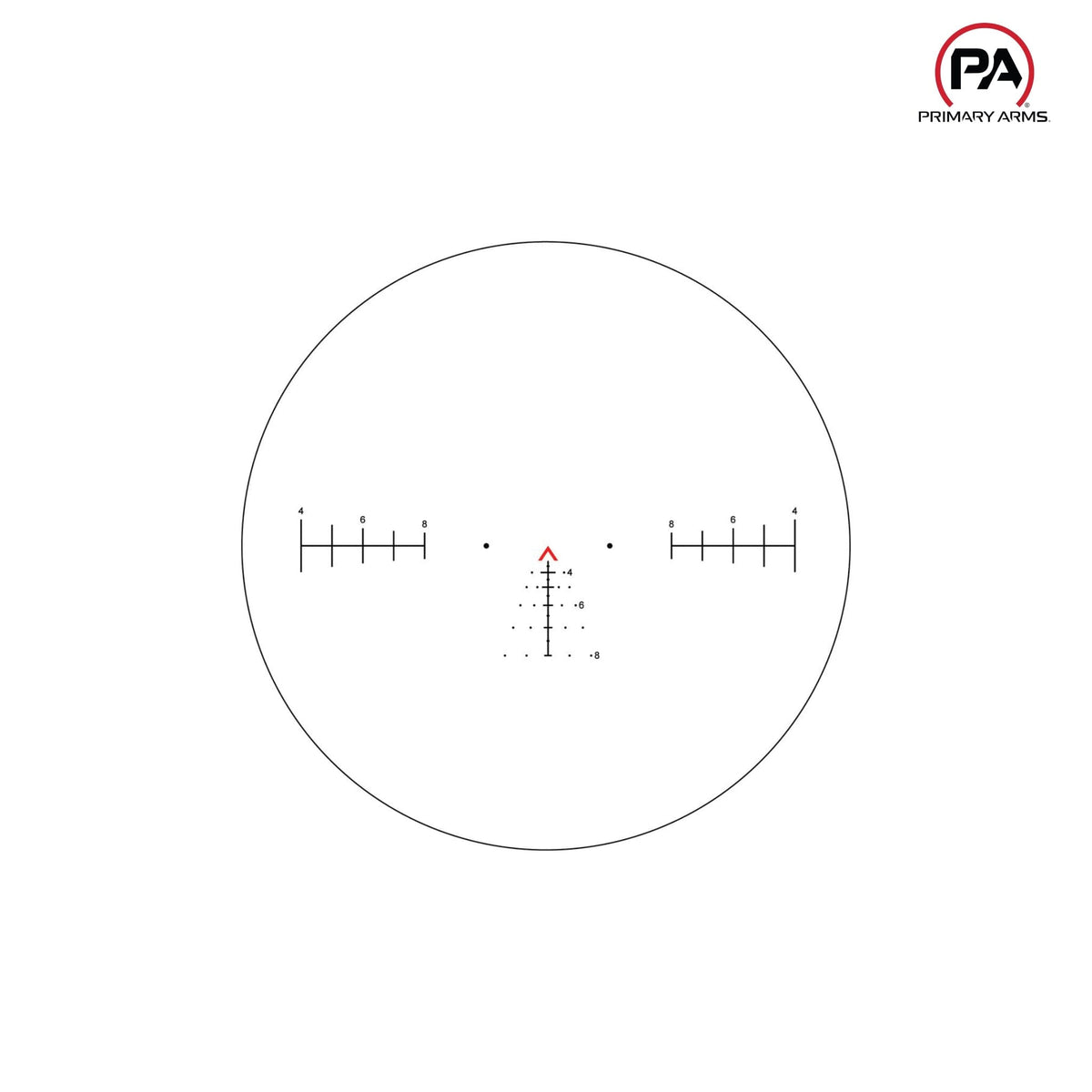 Primary Arms SLx 1-6x24 LPVO in matte black, illuminated ACSS Aurora 5.56 Metre reticle for AR-15 close to mid-range use
