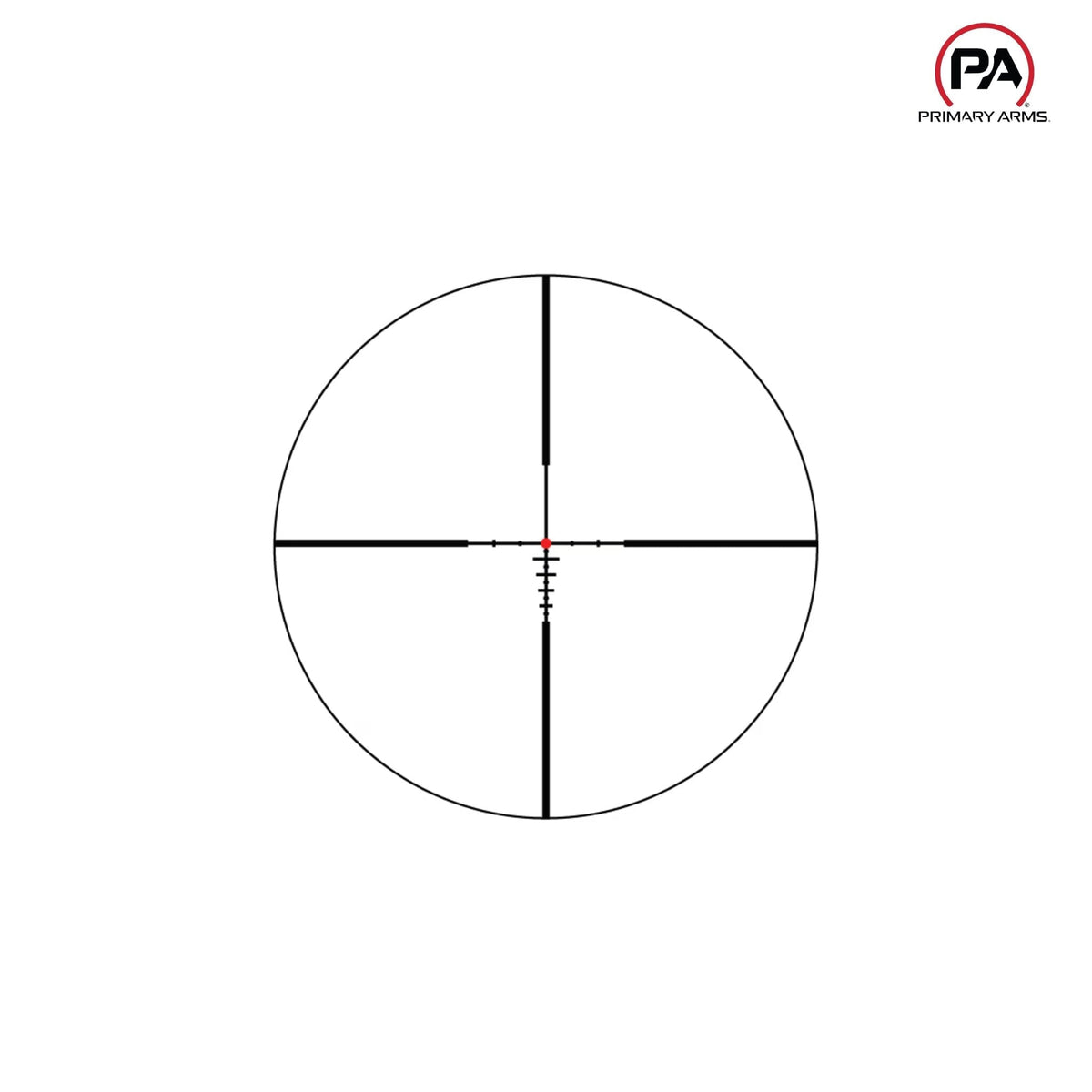 Primary Arms SLx 1-6x24 LPVO in matte black, red ACSS Nova Fibre Wire reticle for AR-15 close to mid-range use