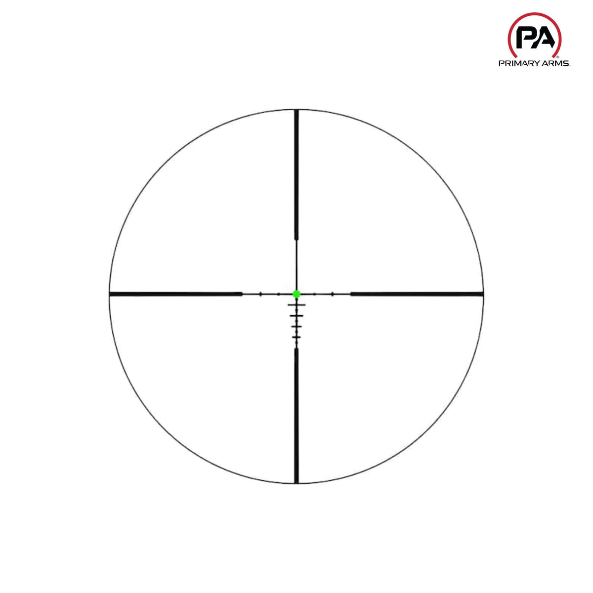 Primary Arms SLx 1-6x24 LPVO in matte black, green ACSS Nova Fibre Wire reticle for AR-15 close to mid-range use