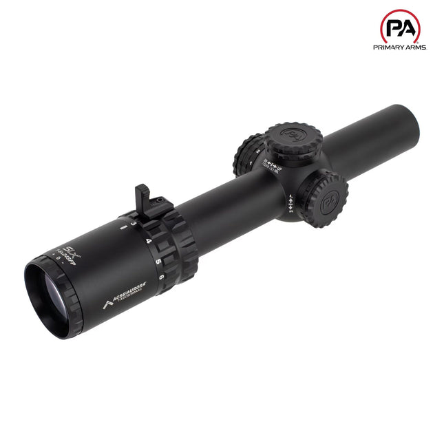 Primary Arms SLx 1-6x24 SFP Rifle Scope Gen IV ACSS Aurora 7.62x39/.300 BLK Yard Reticle - MPN: 610181 LPVO Rifle Scope Primary Arms 