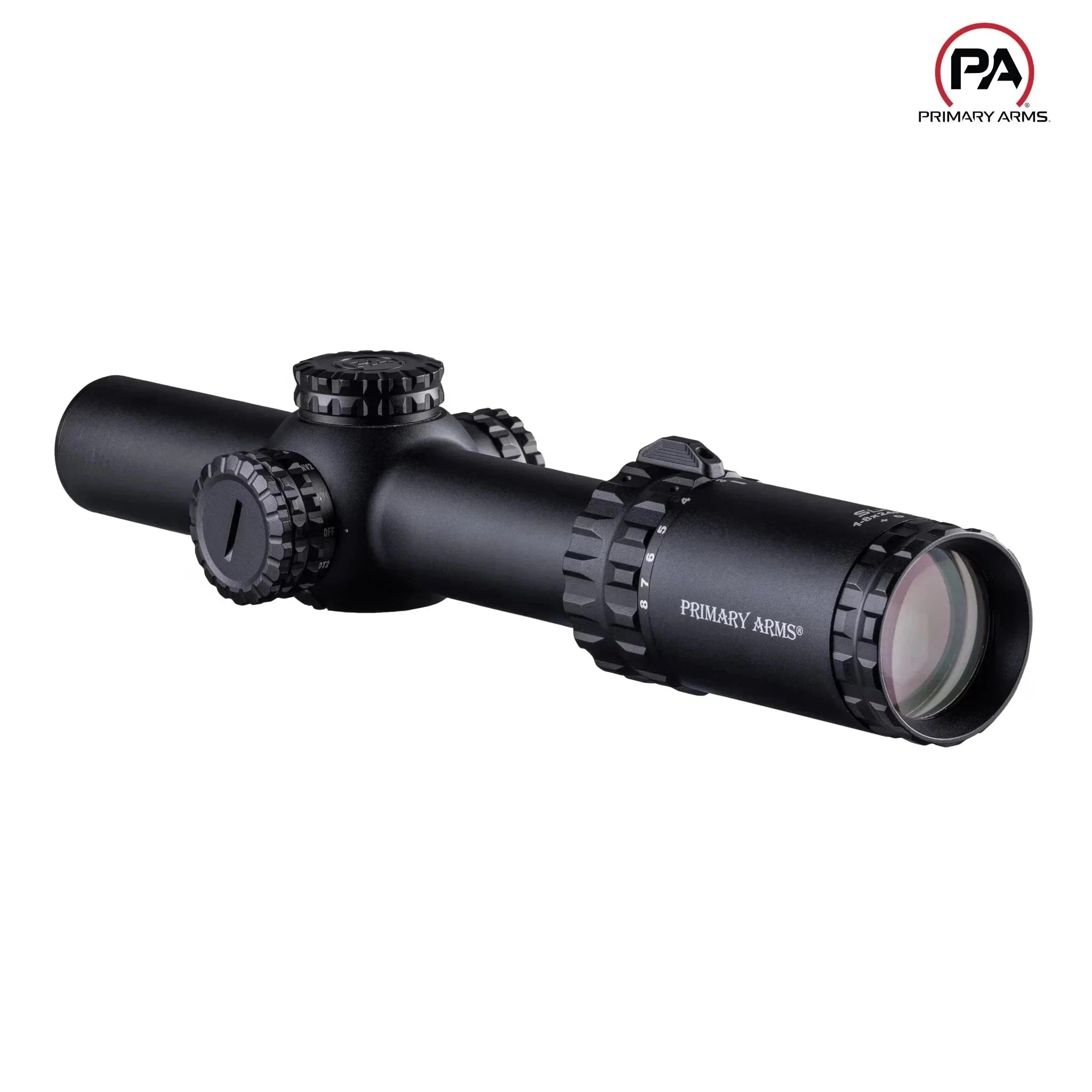 Primary Arms SLx 1–8×24 FFP Riflescope - ACSS Raptor 5.56/5.45/.308 Reticle Rifle Scope Primary Arms 