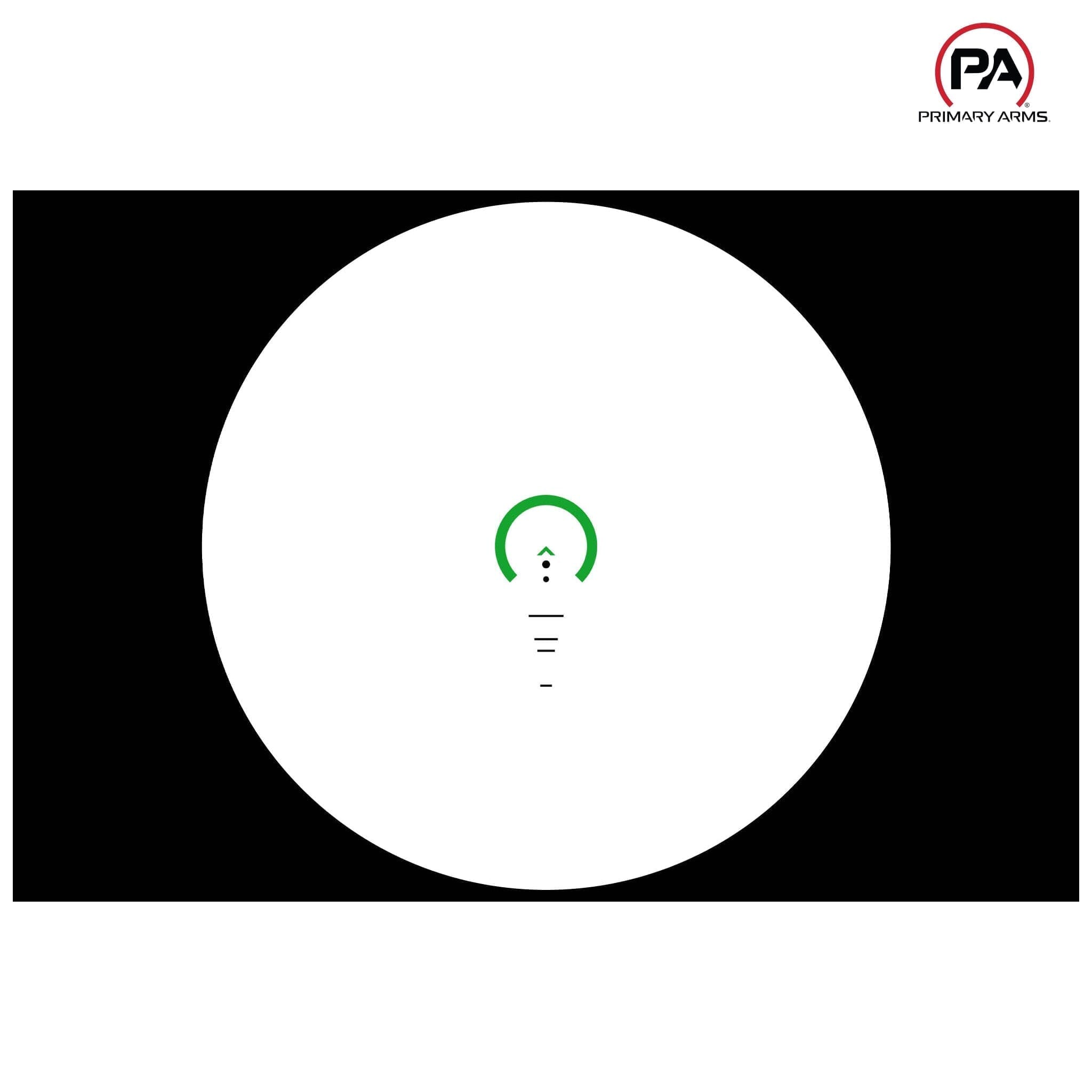 Primary Arms SLx 1× MicroPrism Scope - Green ACSS Gemini 9mm Reticle Prism Scope Primary Arms 