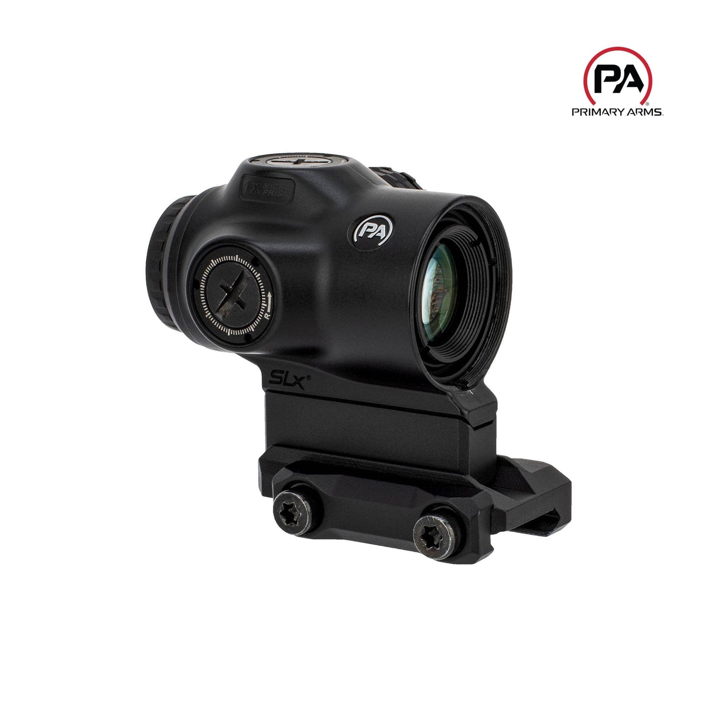 Primary Arms SLx 1X MicroPrism Scope - Red ACSS Gemini 9mm Reticle Prism Rifle Scope Primary Arms 