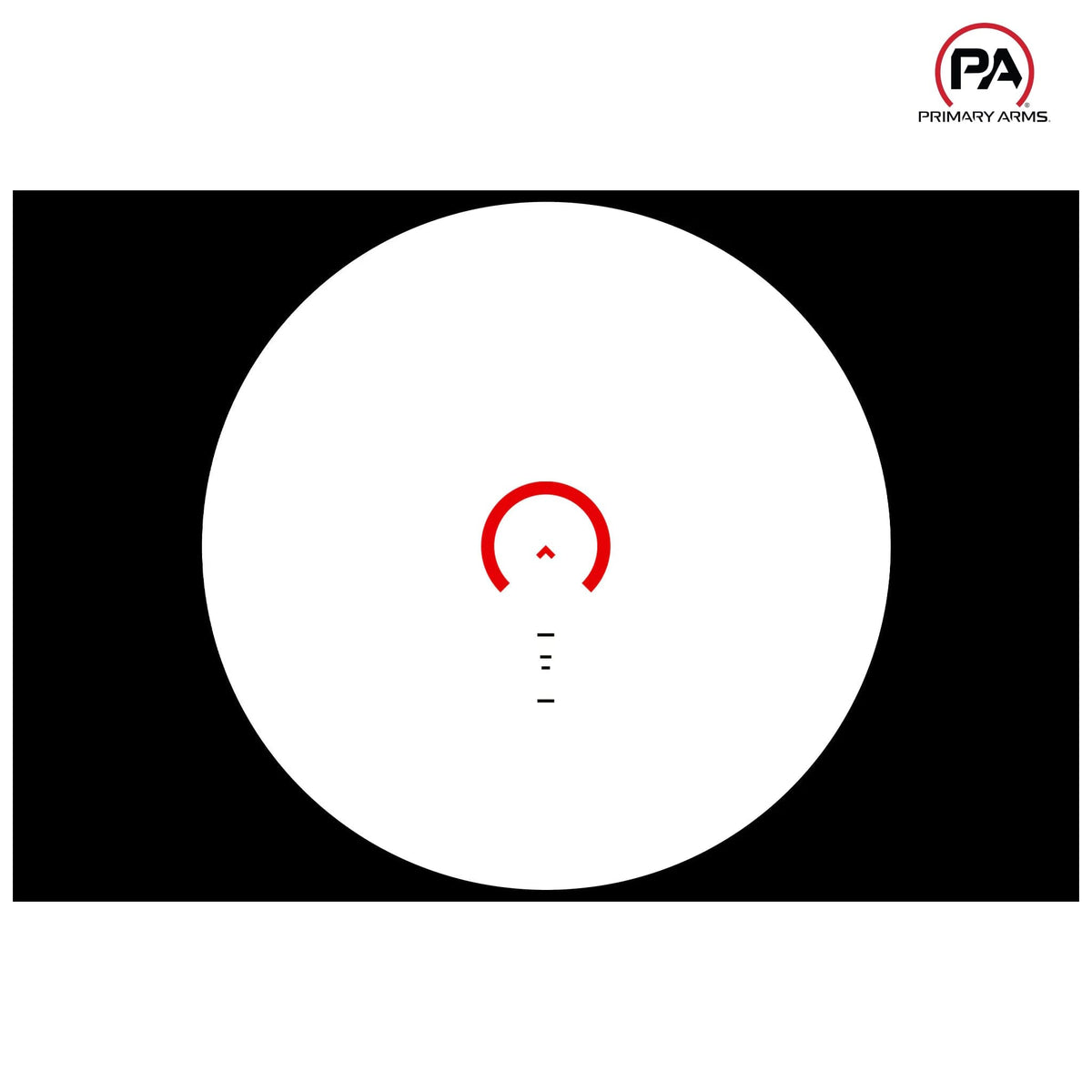Primary Arms SLx 1X MicroPrismT scope, red ACSS Cyclops Gen II reticle with daylight-bright illumination