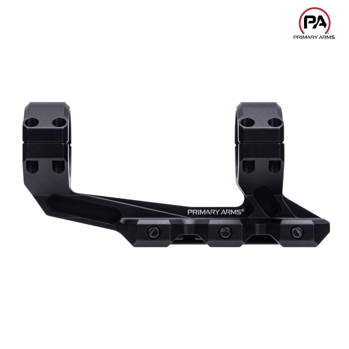 Primary Arms SLx 34mm cantilever scope mount sized for 34mm scope tubes in matte black