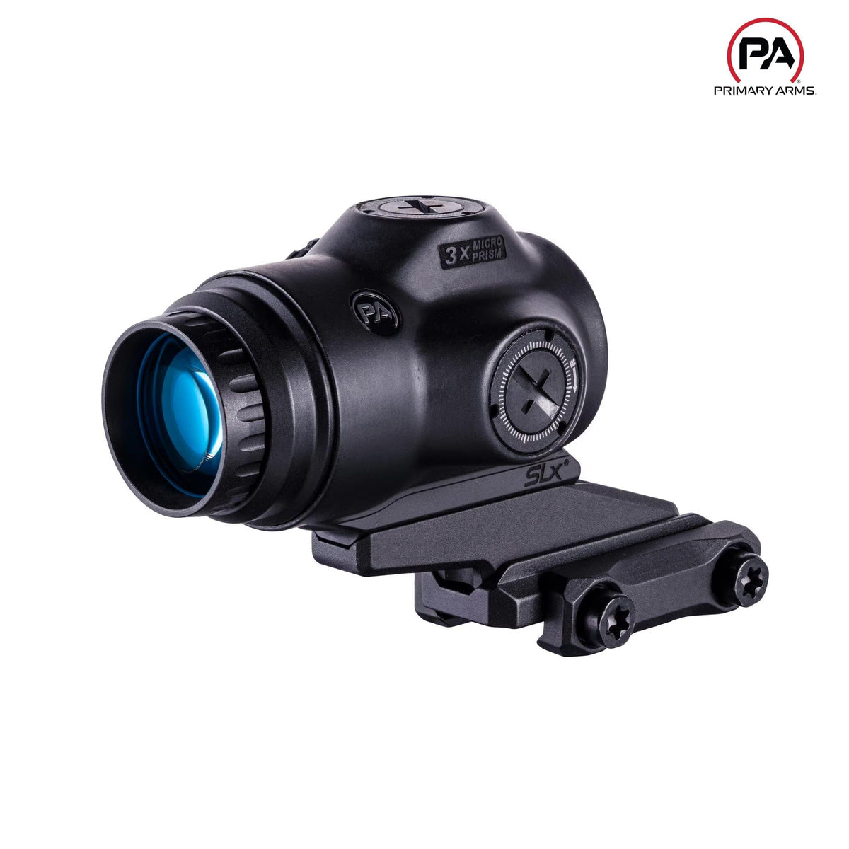 Primary Arms SLx 3X MicroPrism scope, green ACSS Raptor 5.56/.308 Yard reticle for mid-range carbine use