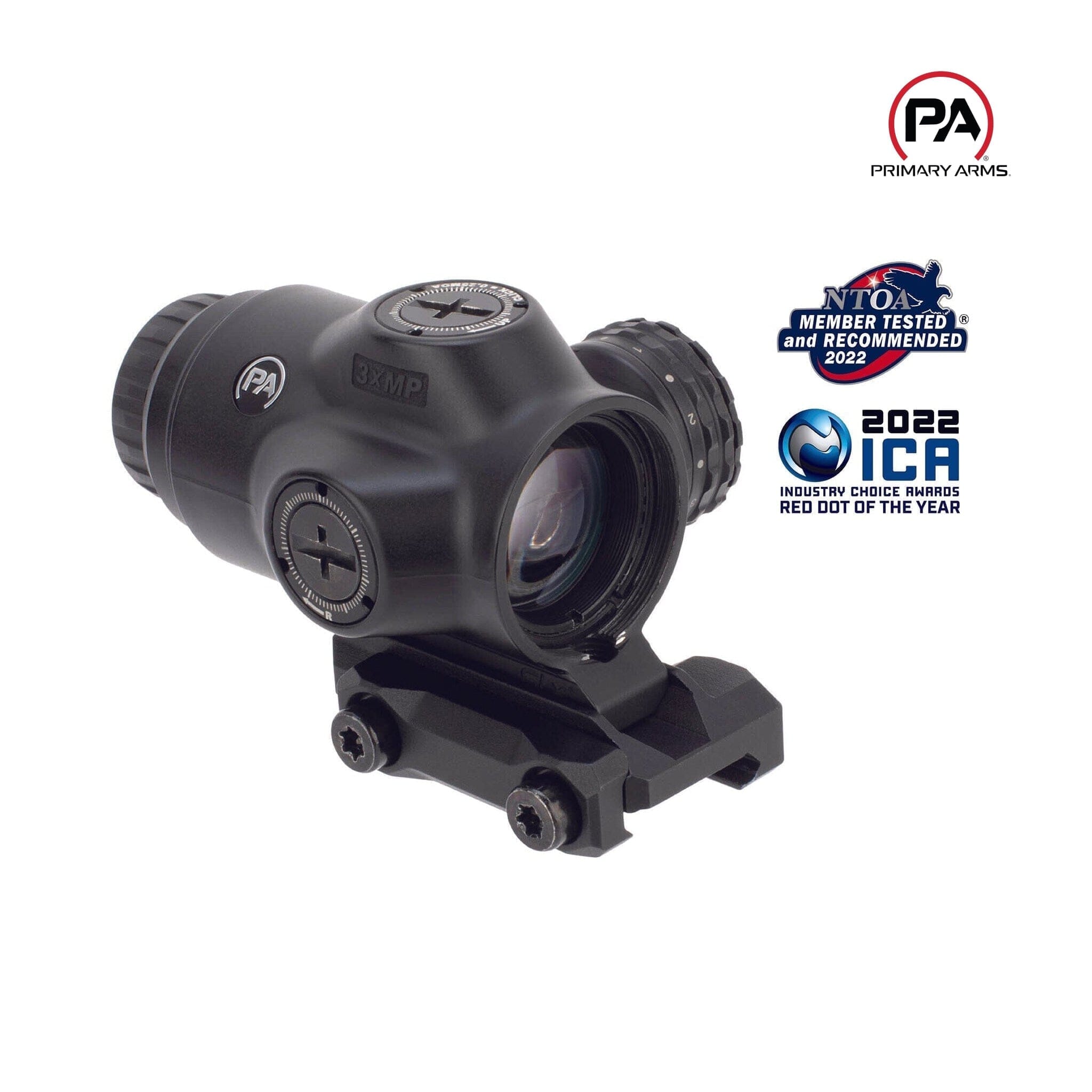 Primary Arms SLx 3x MicroPrism Prism Scope ACSS Raptor 5.56 Reticle Illuminated Prism Scope Primary Arms 