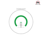 Primary Arms SLx 3× MicroPrism Scope - Green ACSS Raptor 5.56/.308 Yard Reticle - Black Prism Scope Primary Arms 