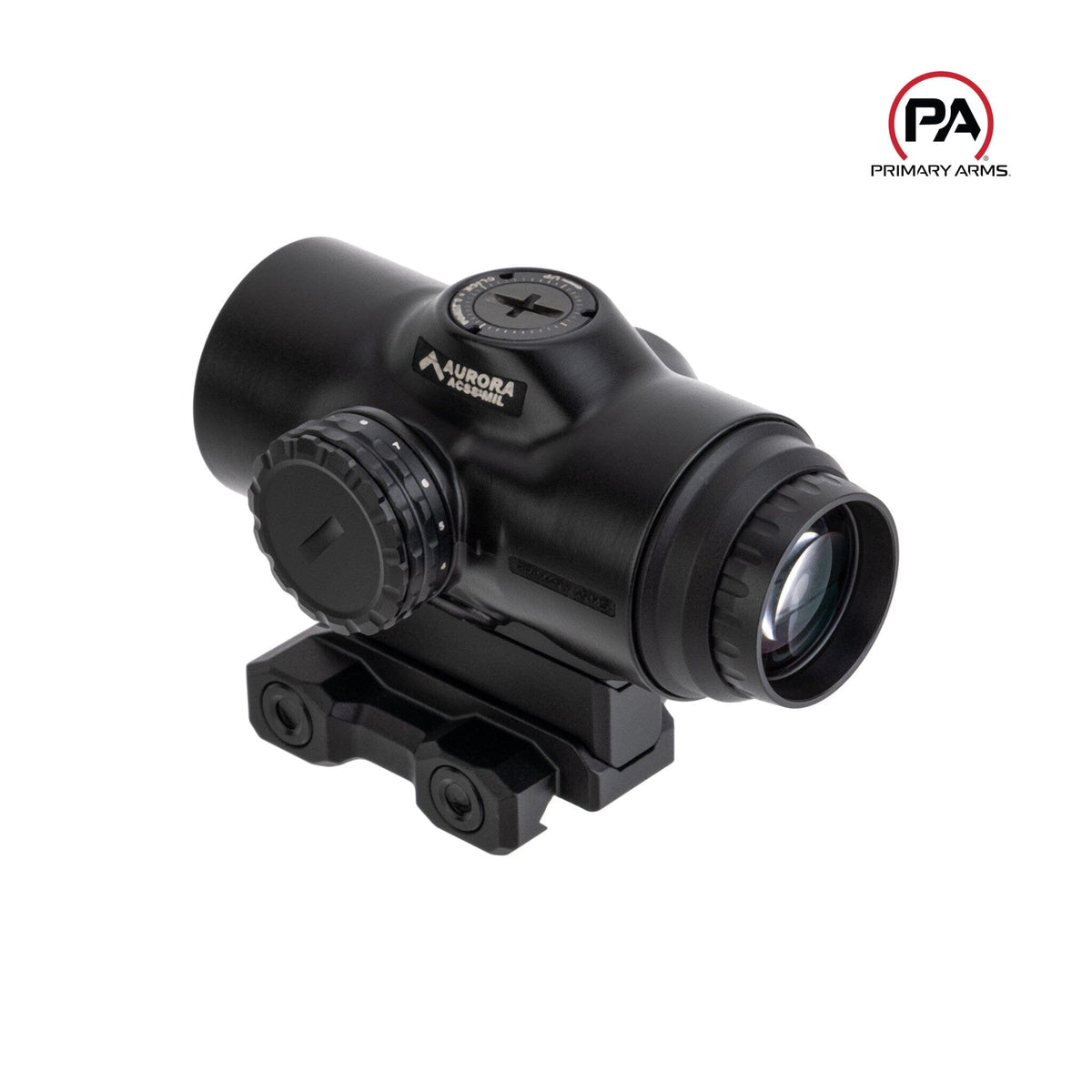 Primary Arms SLx 5X MicroPrism scope with fixed 5x magnification in a compact prism housing