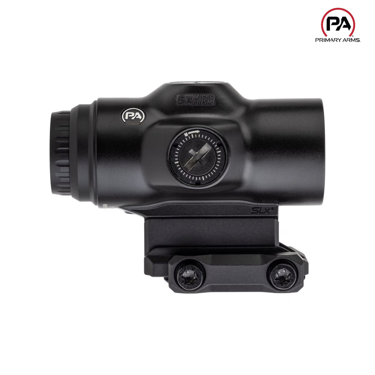 Primary Arms SLx 5X MicroPrism scope with AutoLive motion-activated illumination