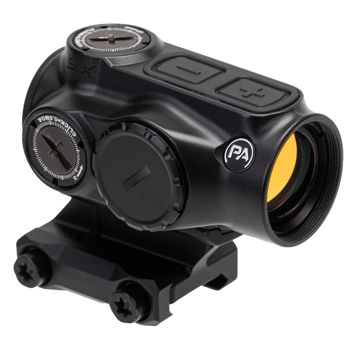 Primary Arms SLx MD-21 red dot sight, 2 MOA dot, AutoLive motion sensing for AR-15 and carbine mounting