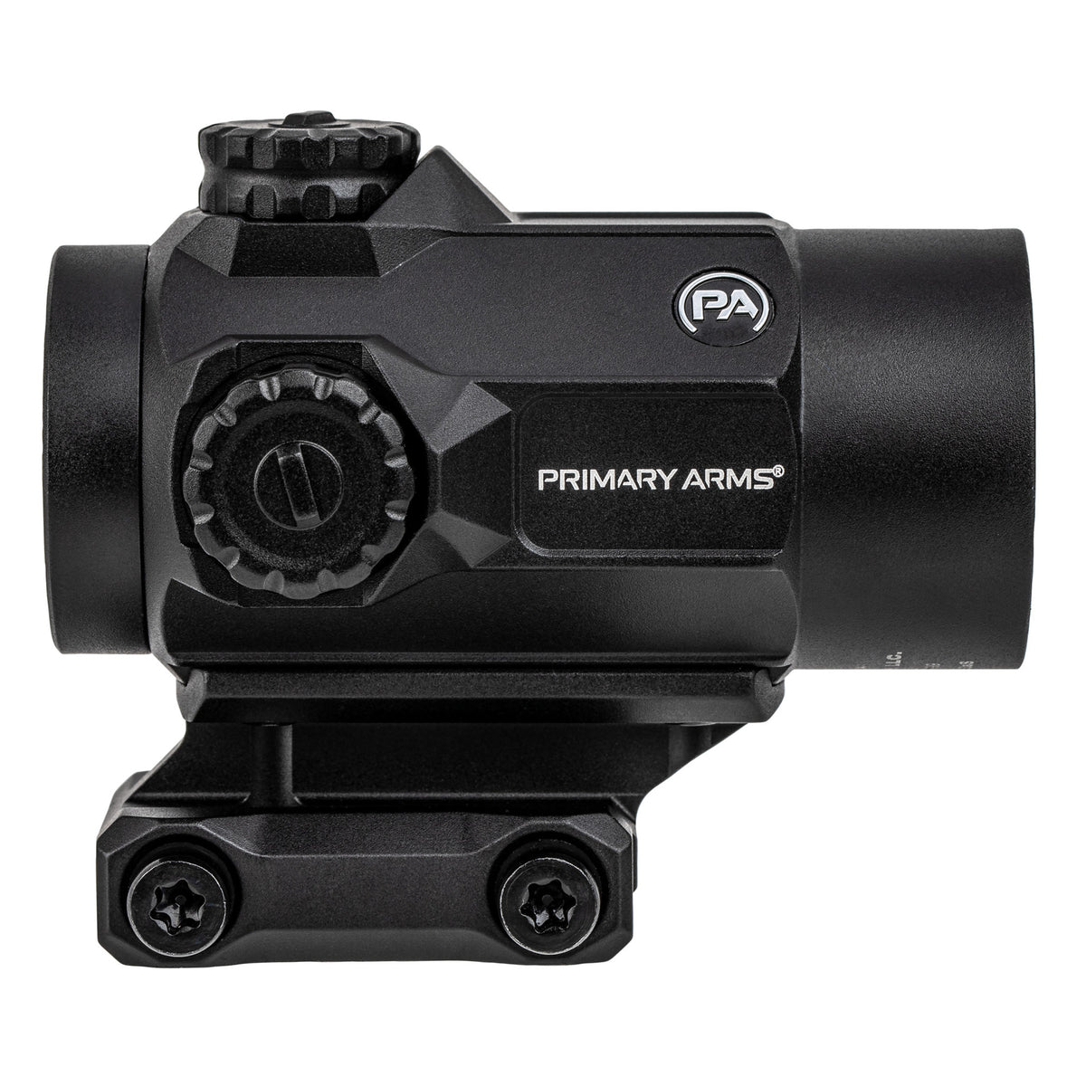 Primary Arms SLx MD-25 Gen II red dot sight in a matte black anodised aluminium tube