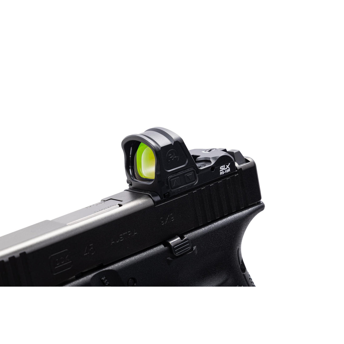 Primary Arms SLx RS-10R mini reflex sight with a 3 MOA dot in a black anodised finish