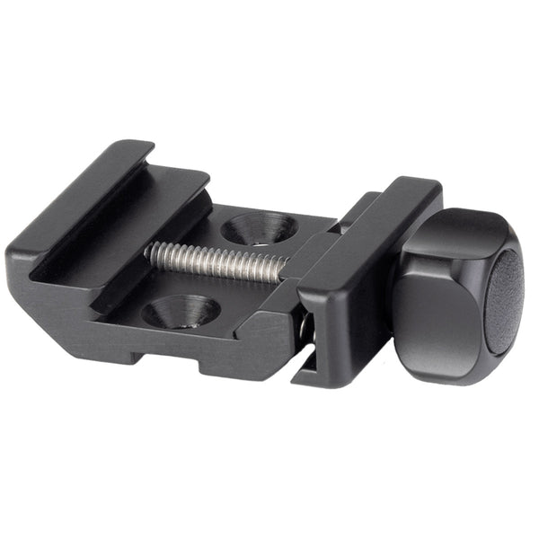 Really Right Stuff BTC-Pro dual ARCA and Picatinny clamp for NC Atlas bipods, black anodised finish