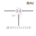 SAI Optics 1-6x24 Rifle Scope 6.8 BDC RAF Reticle Rifle Scope SAI Optics 