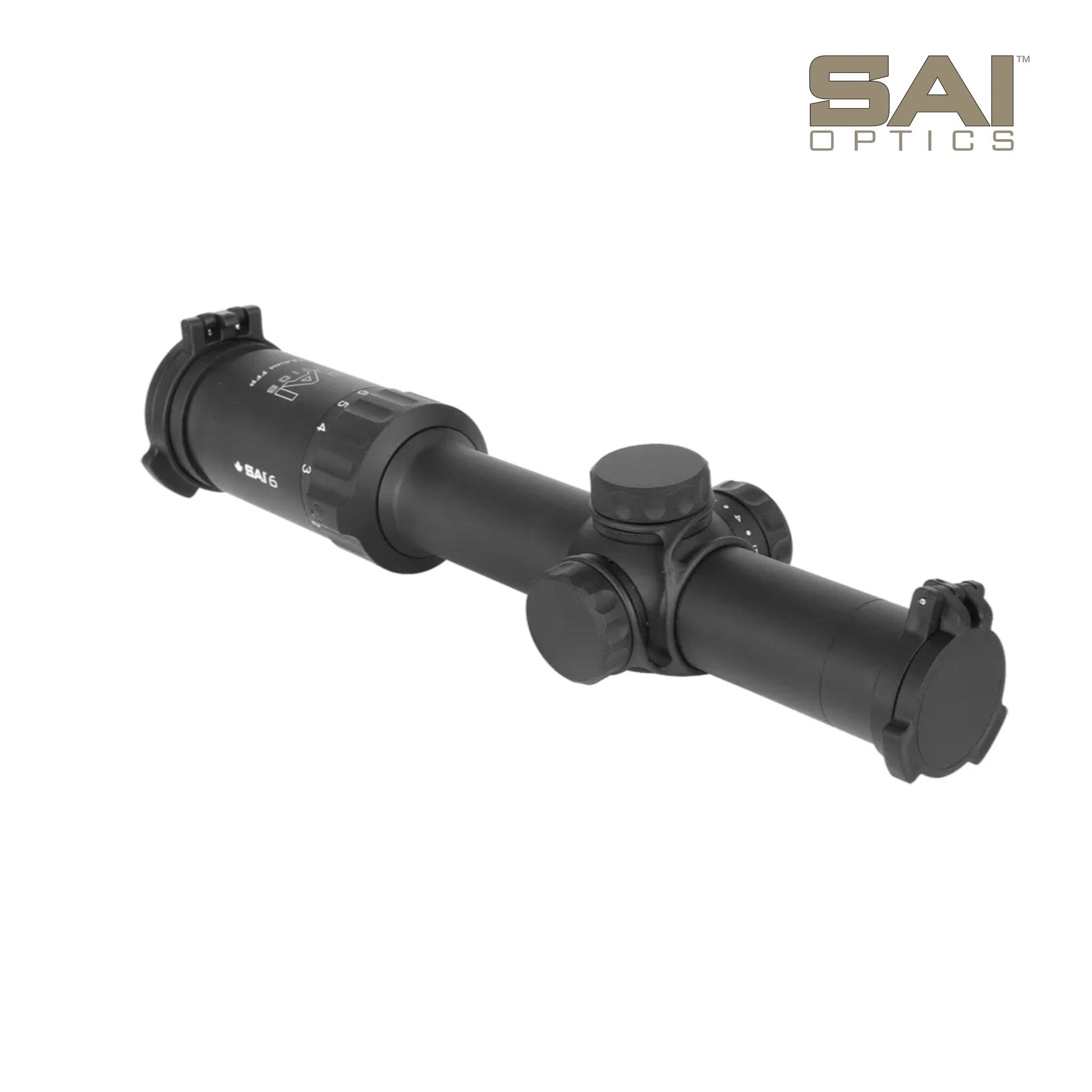 SAI Optics 1-6x24 Rifle Scope No RAF Reticle Black - Xtreme Tactical