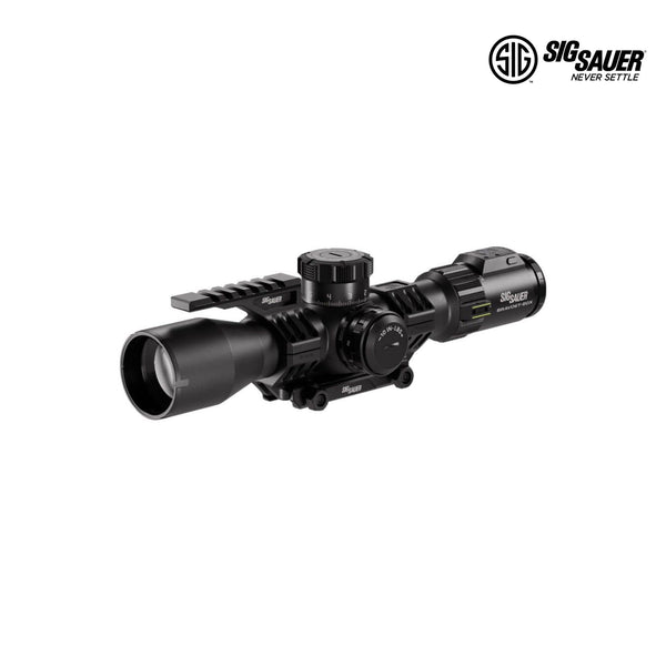 SIG Sauer BRAVO6T-BDX 3-18x44 rifle scope with MRAD DEV-L 2.0 reticle in matte black