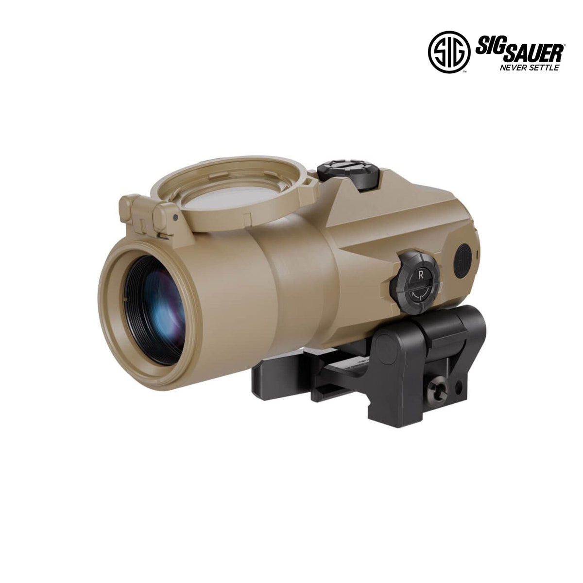 SIG Sauer JULIET4 4x magnifier for pairing with a ROMEO red dot sight