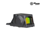 SIG Sauer ROMEO-M17 Enclosed Red Dot Sight 1x24mm 2 MOA / 32 MOA Red Circle Dot Reticle, Black – SORM1710 Pistol Dot Sight SIG Sauer 