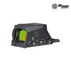 SIG Sauer ROMEO-M17 Enclosed Red Dot Sight 1x24mm 2 MOA / 32 MOA Red Circle Dot Reticle, Black – SORM1710 Pistol Dot Sight SIG Sauer 