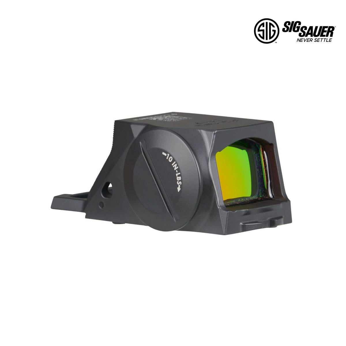 SIG Sauer ROMEO-M17 matte black enclosed sight with 1x24mm viewing window and 2 MOA dot