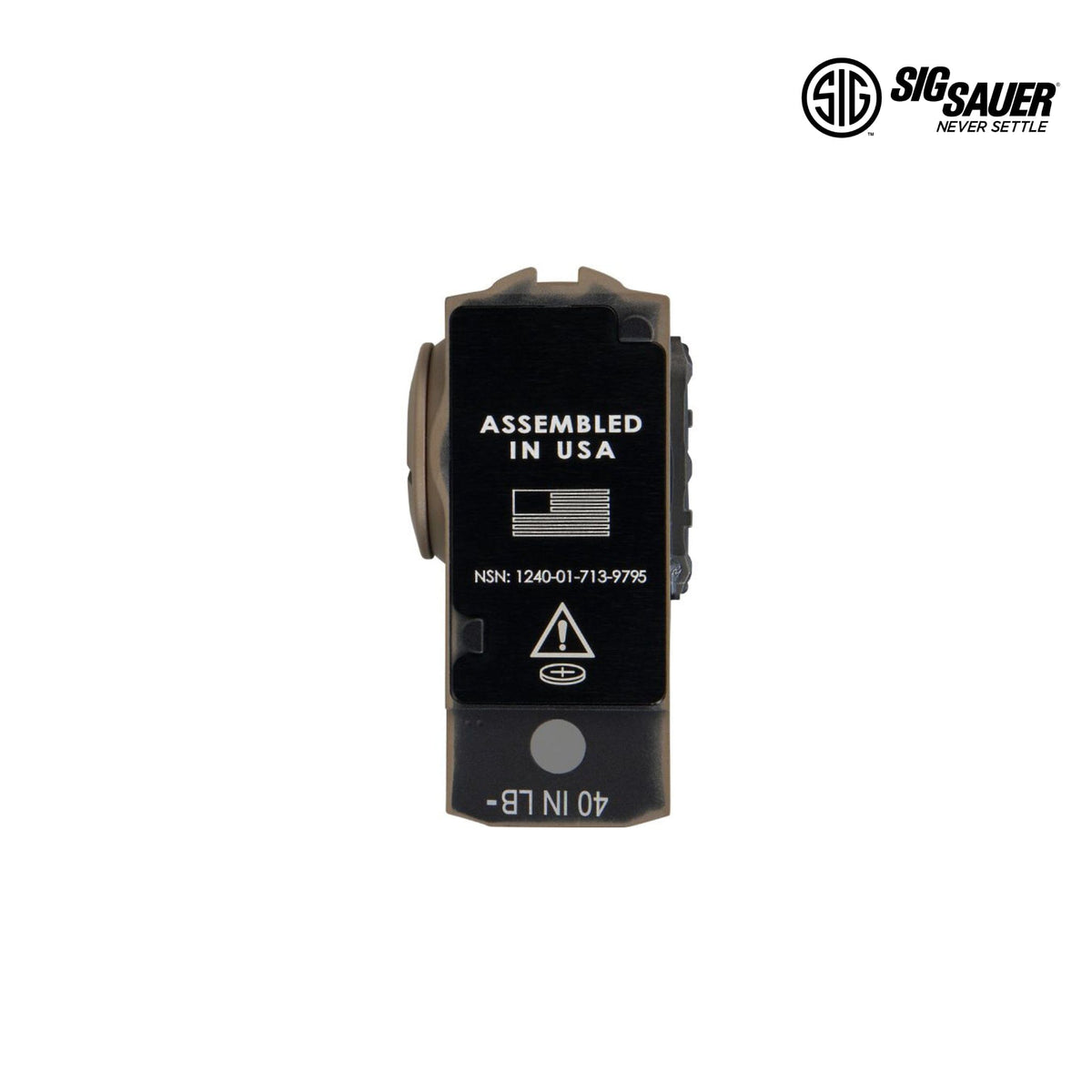 SIG Sauer ROMEO-M17 Coyote Tan enclosed red dot sight with sealed emitter housing
