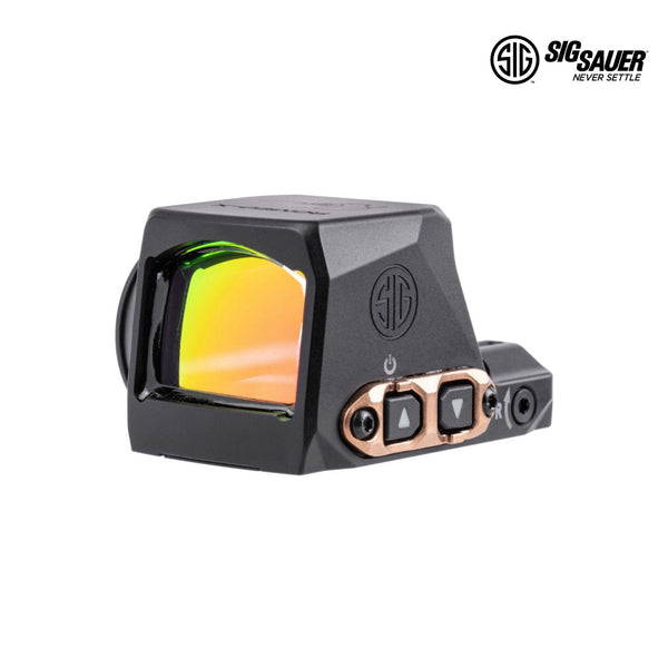 SIG Sauer ROMEO-X Compact ROSE open reflex red dot sight with 2 MOA dot and 32 MOA circle