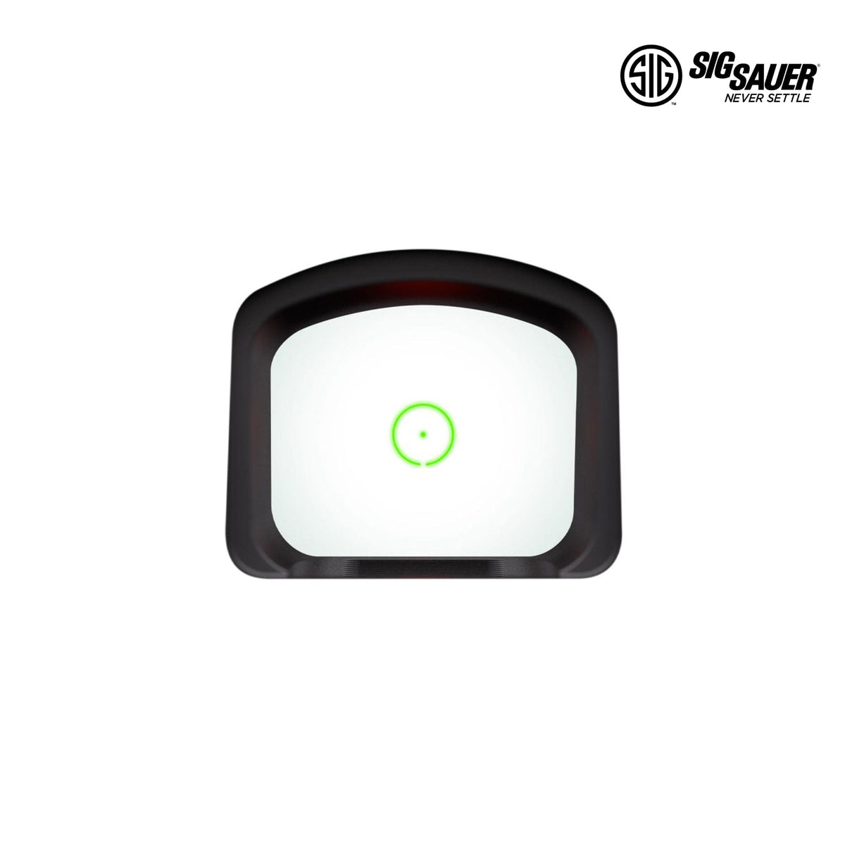 SIG Sauer ROMEO-X Pro 2 MOA green circle dot sight in black with aluminium housing