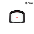 SIG Sauer ROMEO-X Pro Open Reflex Red Dot Sight 1x24mm 6 MOA Red Dot Reticle, Black – SORX1060 Pistol Dot Sight SIG Sauer 
