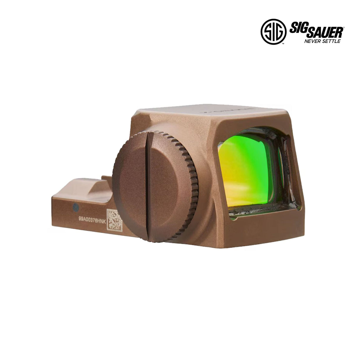SIG Sauer ROMEO-X Pro Flat Dark Earth sight with 1x24mm window and 2 MOA circle dot reticle