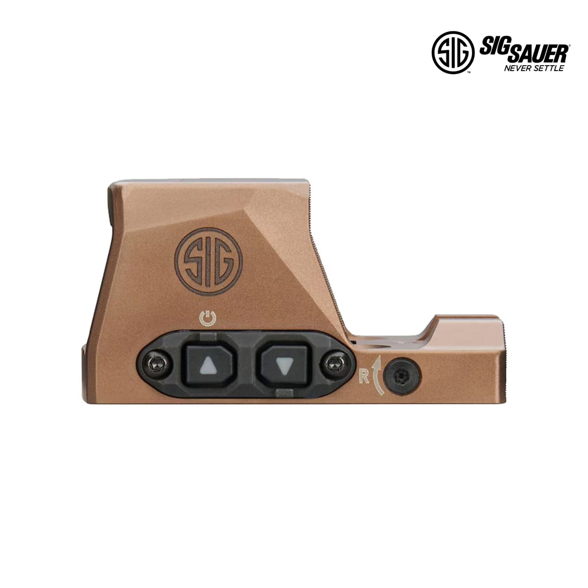 SIG Sauer ROMEO-X Pro 2 MOA red circle dot sight in Flat Dark Earth with MOTAC illumination