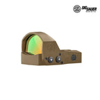 SIG Sauer ROMEO1PRO Reflex Red Dot Sight - 6 MOA Dot - FDE Red Dot Sight SIG Sauer 