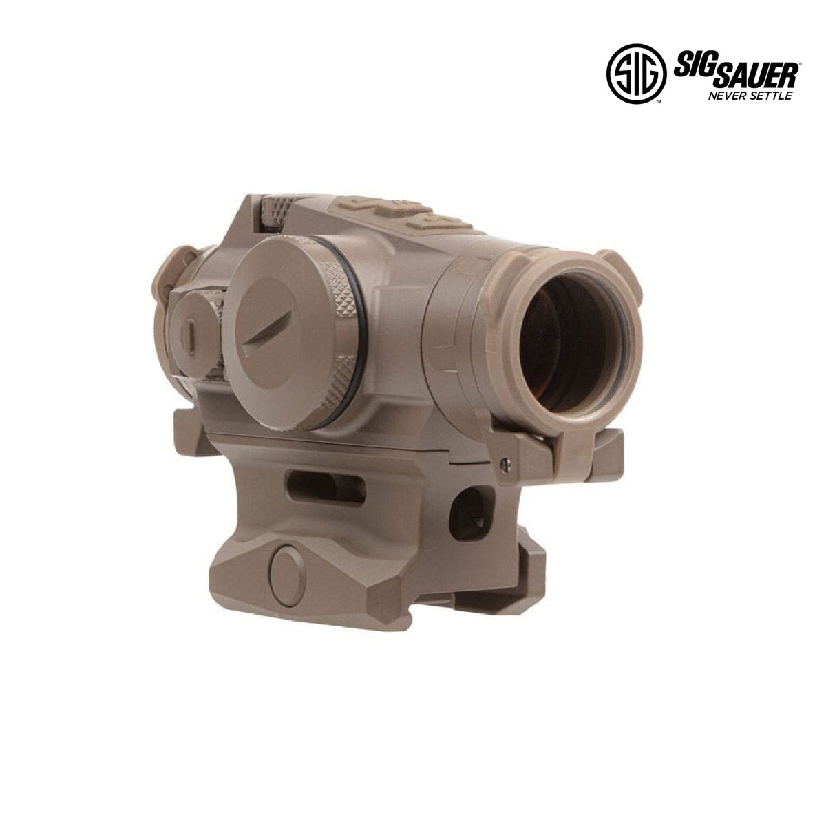 SIG Sauer ROMEO4T-PRO red dot sight in Flat Dark Earth