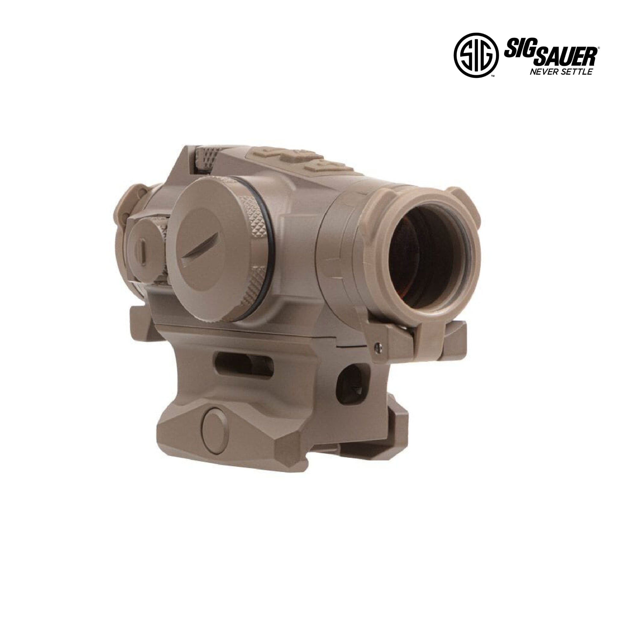SIG Sauer ROMEO4T-PRO Red Dot Sight Ballistic Circle Dot FDE – SOR44102