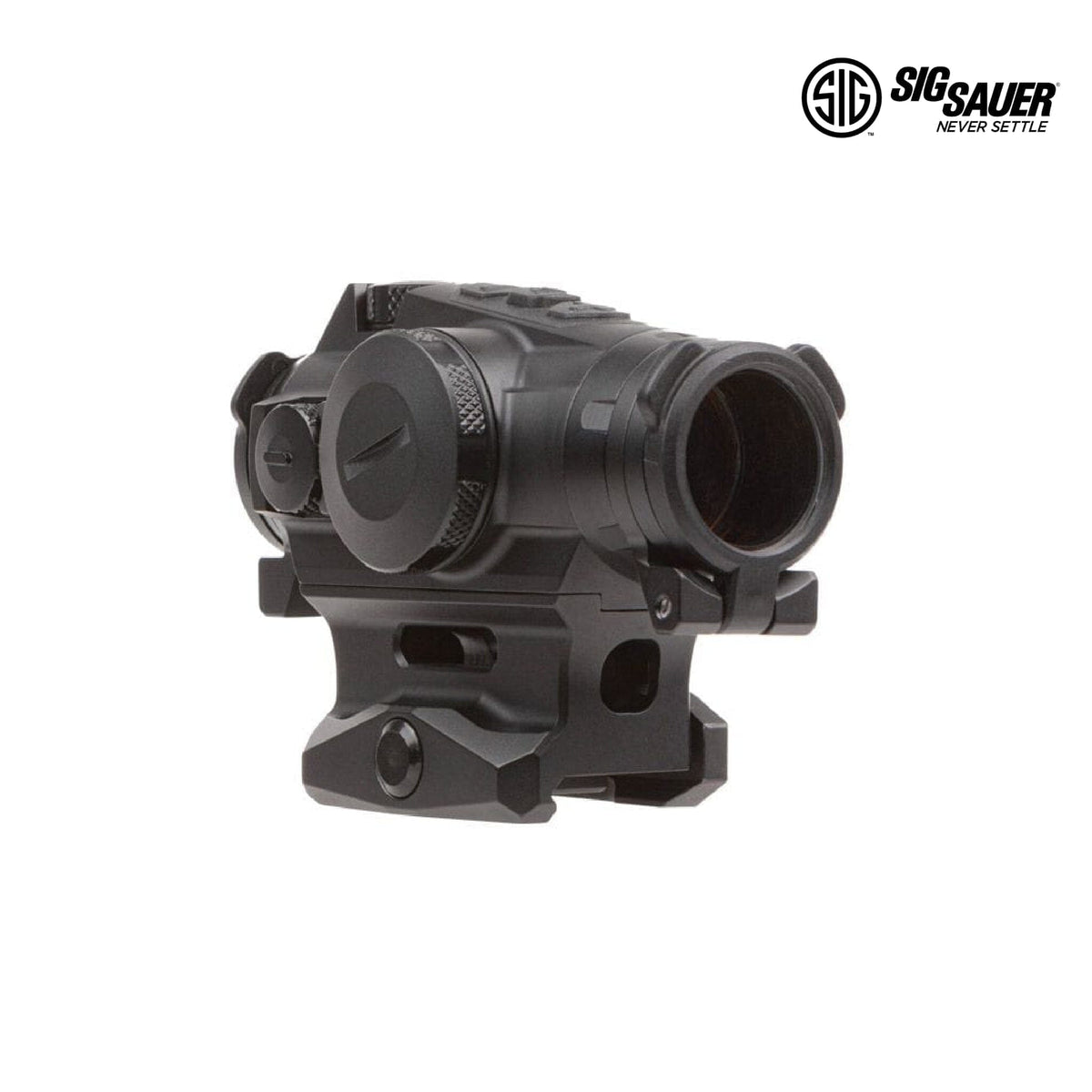 SIG Sauer ROMEO4T-PRO ballistic circle dot sight in black with MOTAC motion-activated illumination