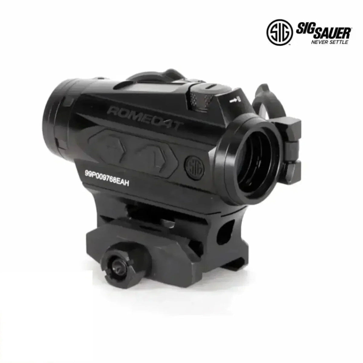 SIG Sauer ROMEO4T Red Dot Sight - 2 MOA Ballistic Circle Dot - Black – view 3