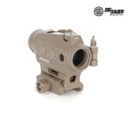 SIG Sauer ROMEO4T Red Dot Sight - 2 MOA Ballistic Circle Dot - FDE Red Dot Sight SIG Sauer 