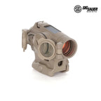 SIG Sauer ROMEO4T Red Dot Sight - 2 MOA Ballistic Circle Dot - FDE Red Dot Sight SIG Sauer 
