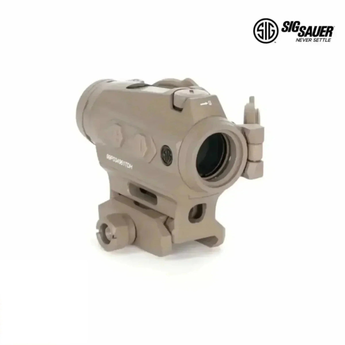 SIG Sauer ROMEO4T Red Dot Sight - 2 MOA Ballistic Circle Dot - FDE – view 3