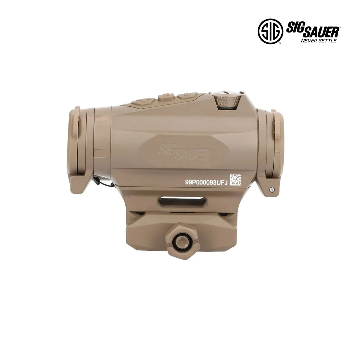 SIG Sauer ROMEO4XT-PRO quad ballistic circle dot sight in Flat Dark Earth with MOTAC illumination