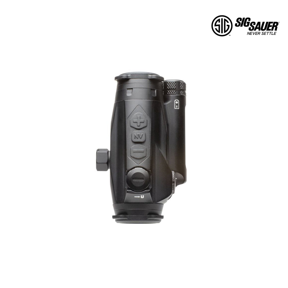 SIG Sauer ROMEO4XT-PRO quad ballistic circle dot sight in black on a quick-detach Picatinny mount
